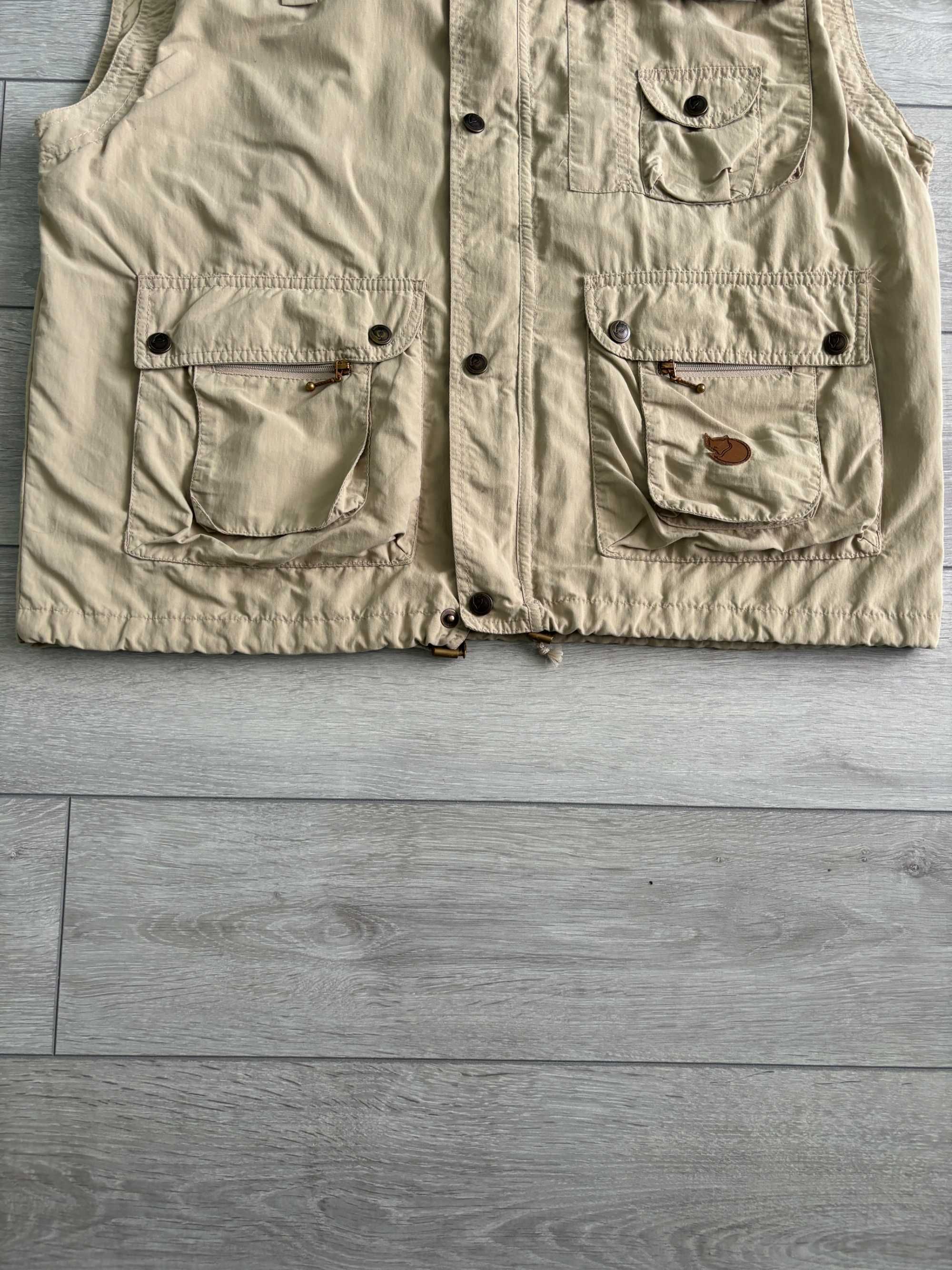 Жилетка Fjallraven Multipocket Y2K Vintage S Безрукавка Жилет Оригинал