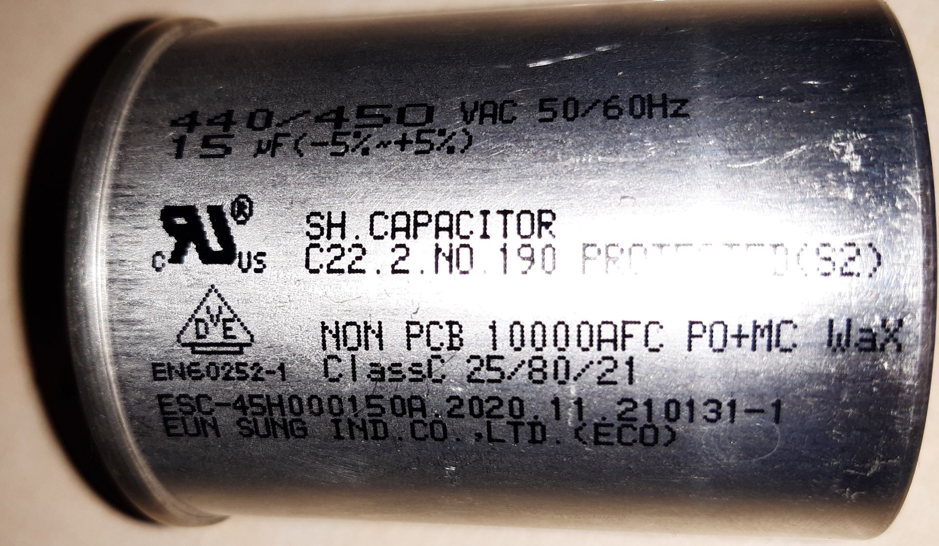 Kondensator do suszarki Samsung 2501