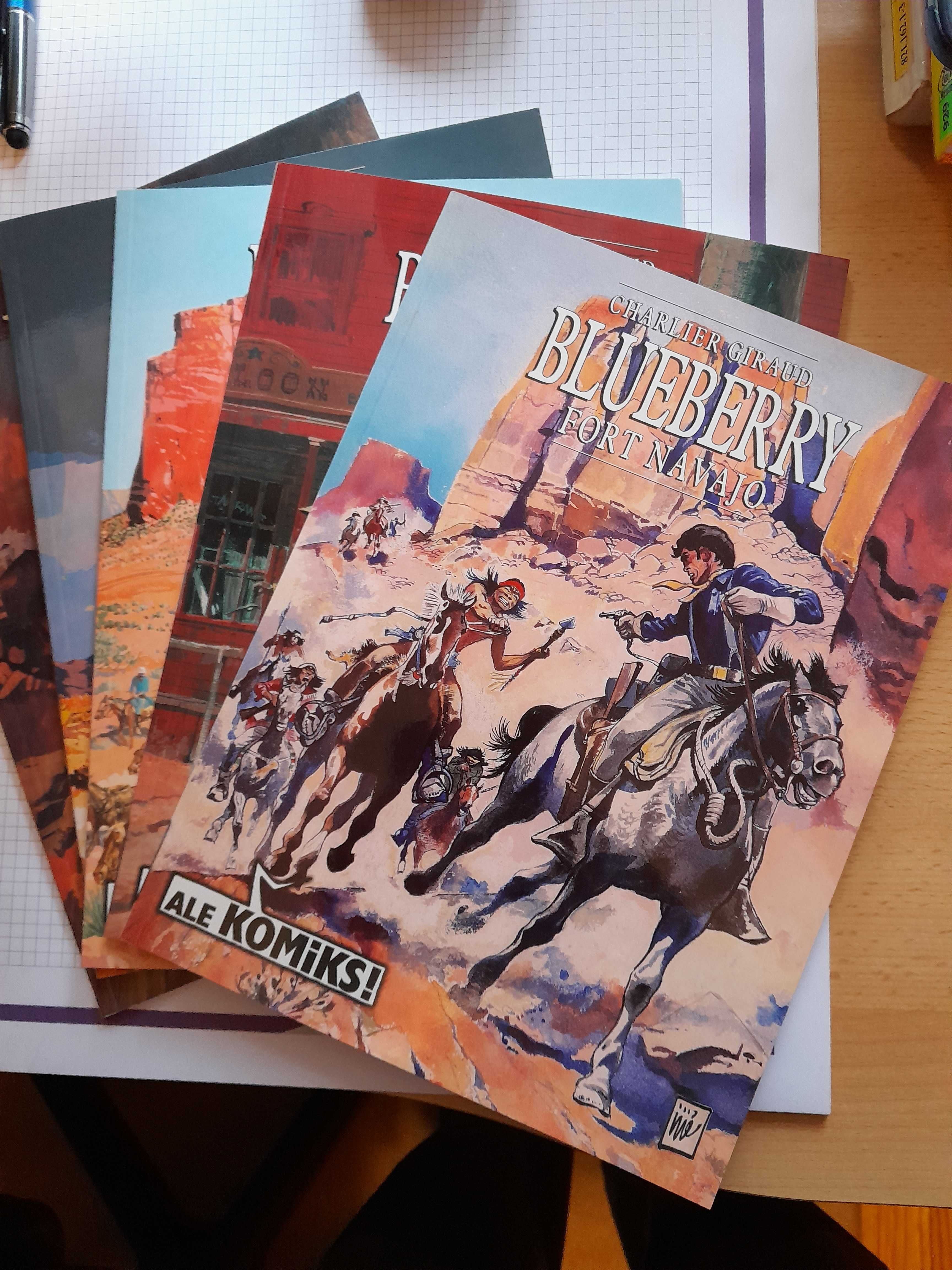Blueberry 5 części komiks