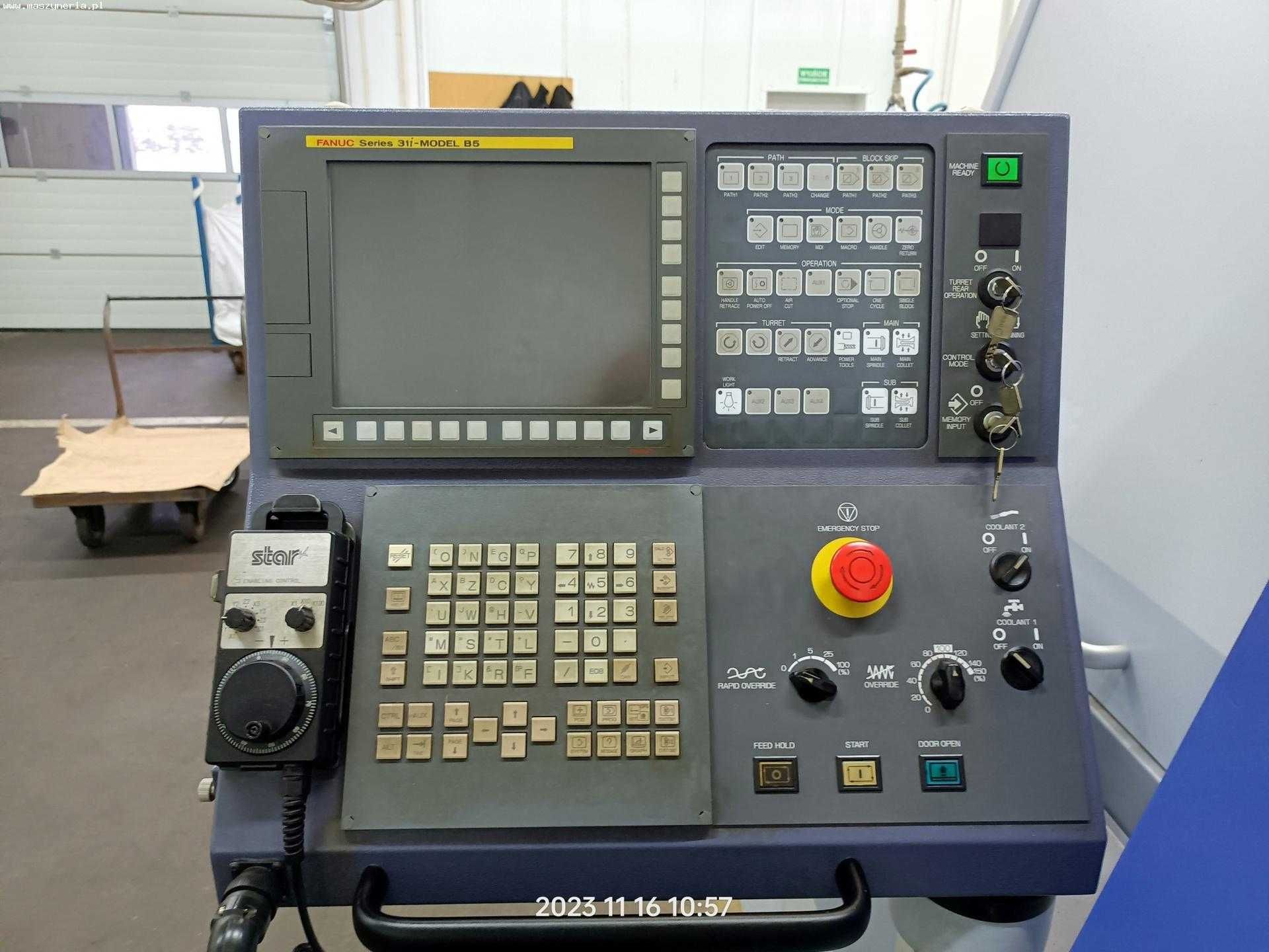 Automat tokarski CNC STAR SV-38R