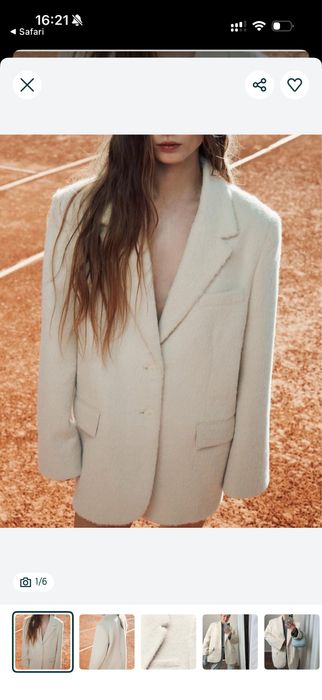 Пальто жакет Zara