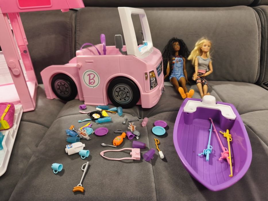 Zestaw Barbie Kamper