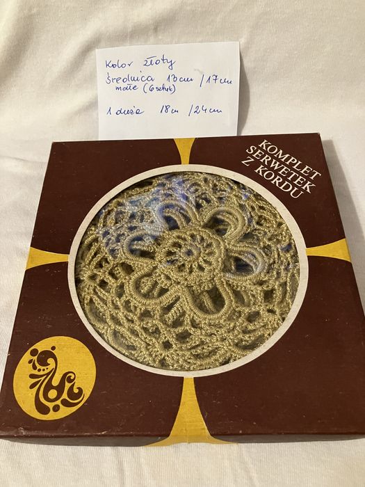 Serwetki szydełkowe