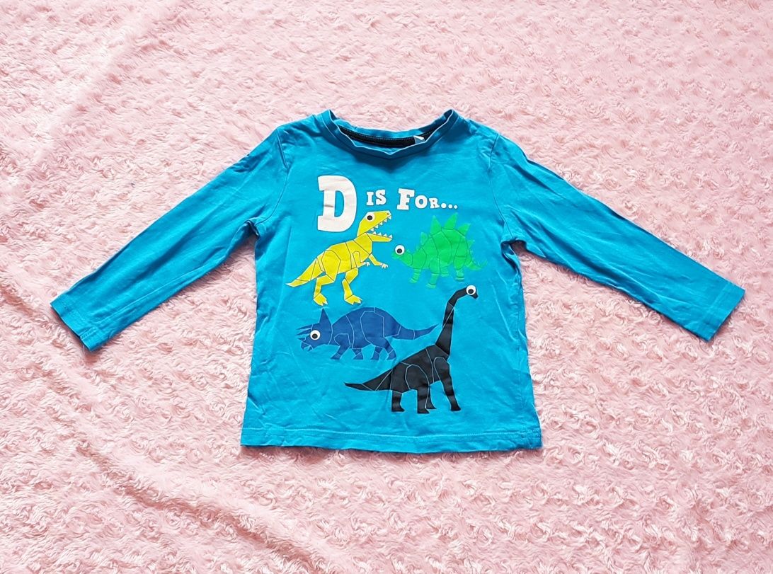Palomino Bluzka koszulka z długim rękawem dinozaury r.104
