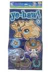 Littlest pet shop naklejki dekoracyjne naklejki