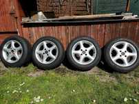 Opony letnie Falken 185/60 R14 82 T + Felgi Borbet ET38 6Jx14 4x100