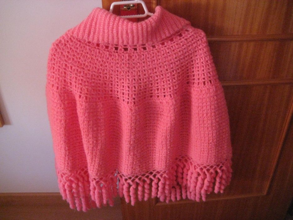 Encharpe em lã feita á mão