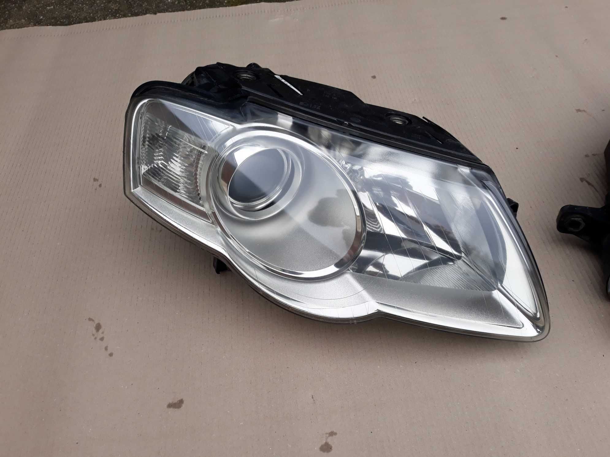 Lampa Lampy Przednie VW Passat B6 Komplet Europa Hella