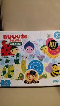 Puzzle dla dzieci Robaczki