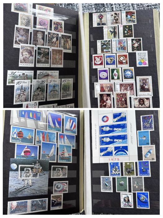 Sprzedam klaser ze znaczkami pocztowymi czystymi ratytas