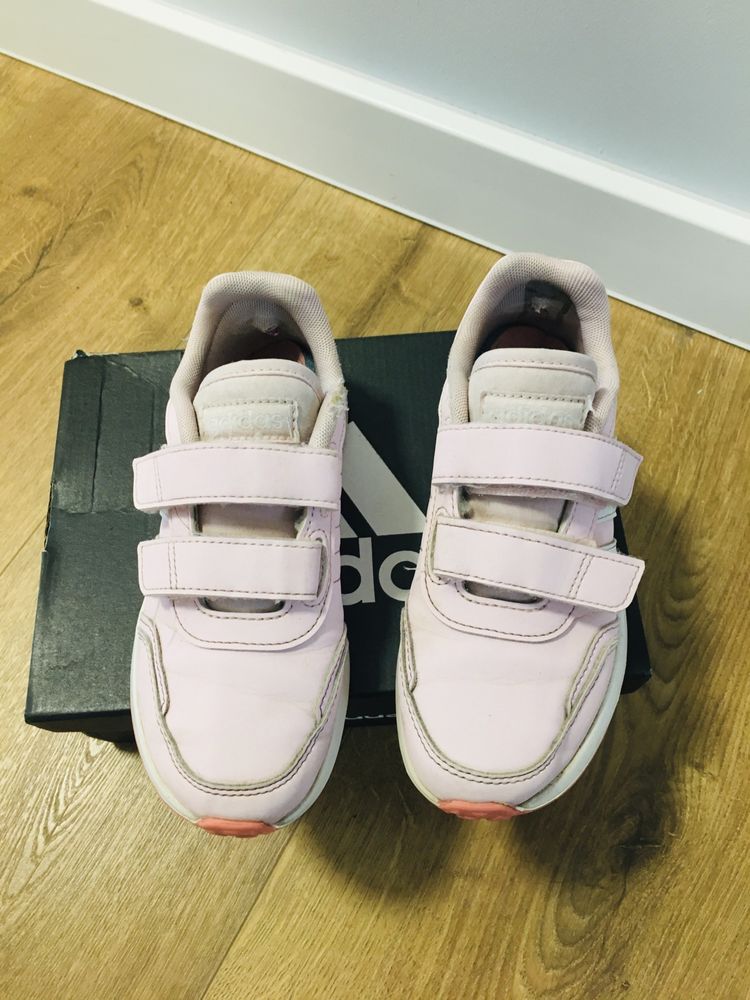 Rożowe buty sportowe adidasy adidas rozm. 30 dla dziewczynki