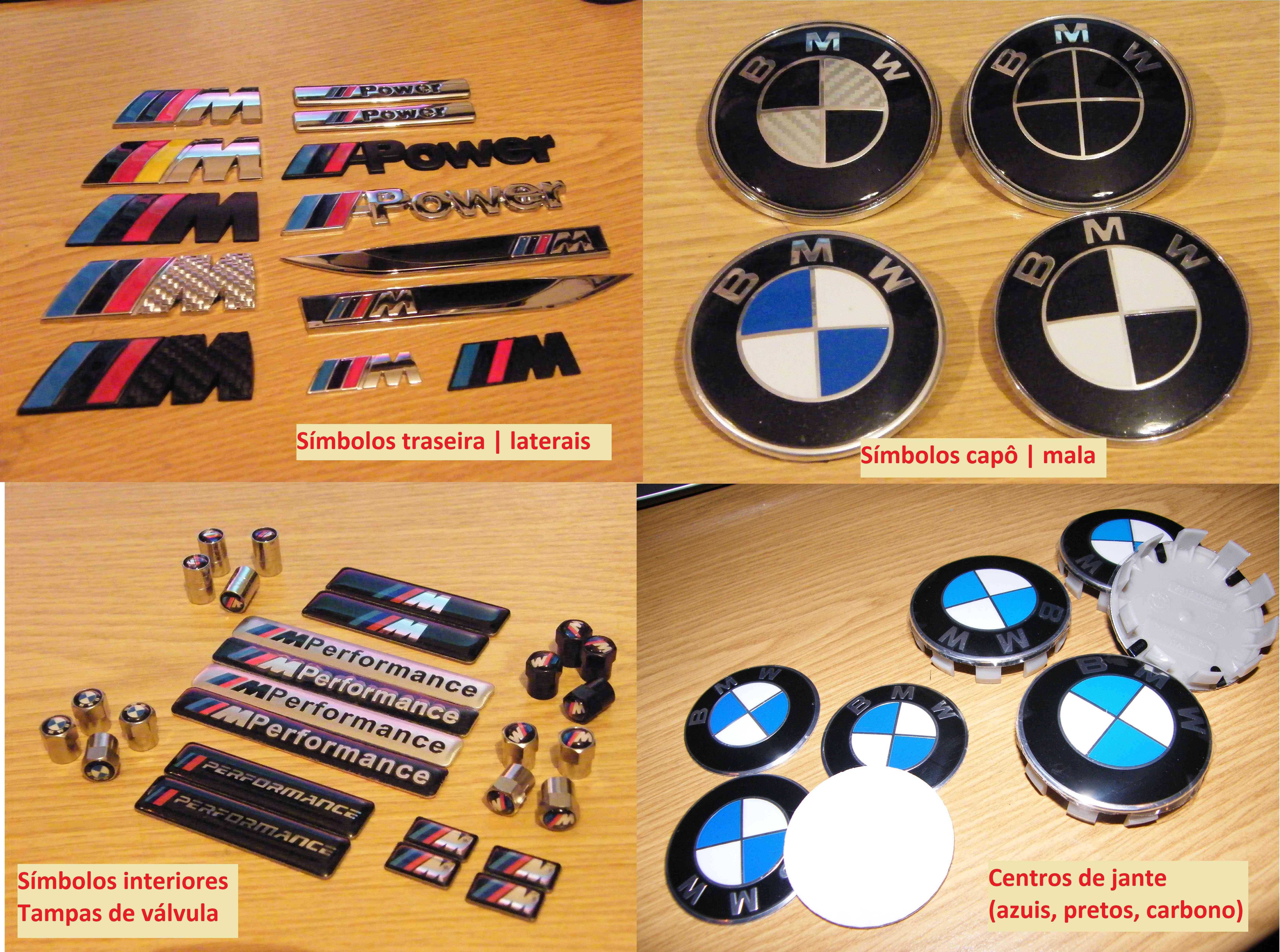 Tampas Proteções Fecho Porta BMW M Performance | Preto ou Cromado