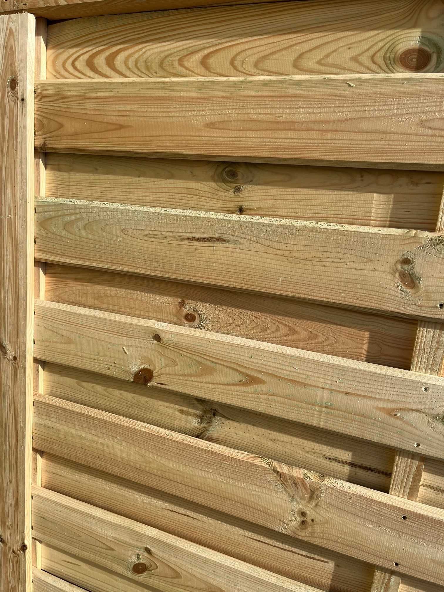 Płot Deskowy Pergola Pergole Panel Drewniany Bardzo Masywny 180x180