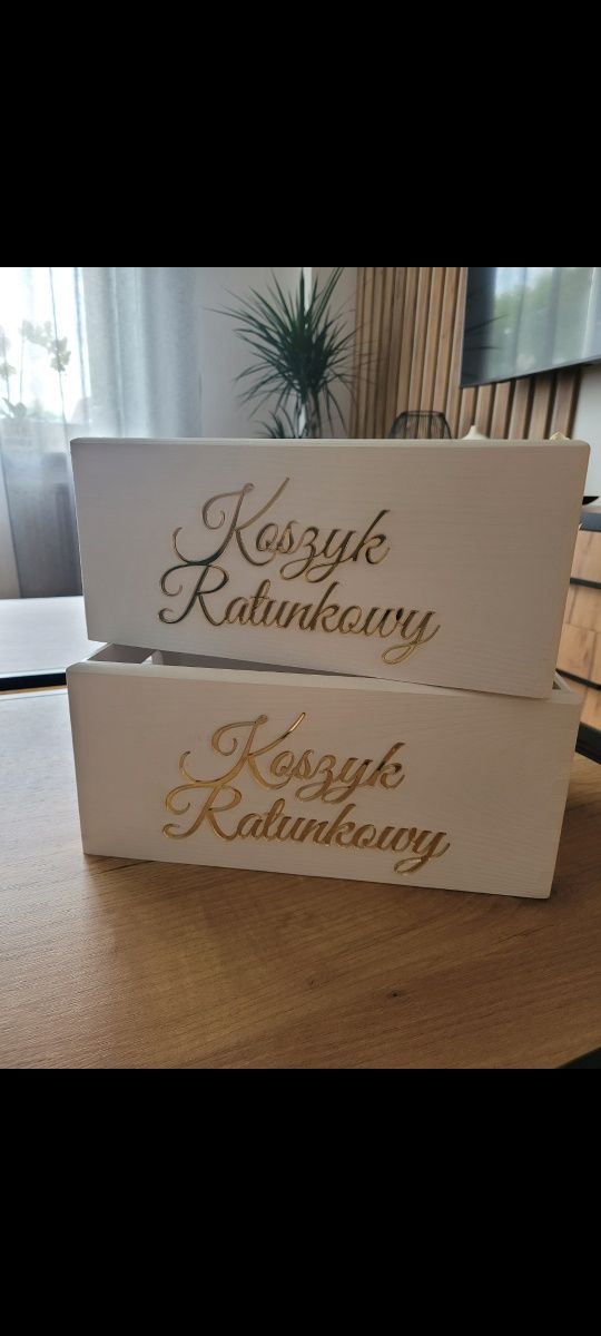 Koszyczki ratunkowe na wesele