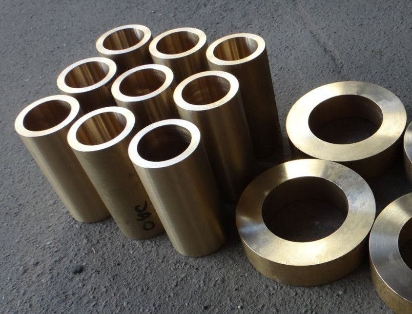 Втулка бронзовая, бронза круг, полоса, полоса, лента(БрОЦС555,БрАЖ9-4)