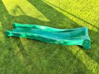 Zjeżdżalnia plastikowa do placu zabaw 2,3 m zielona