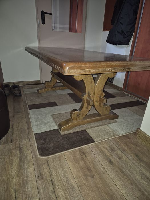 Ława dębowa do regeneracji