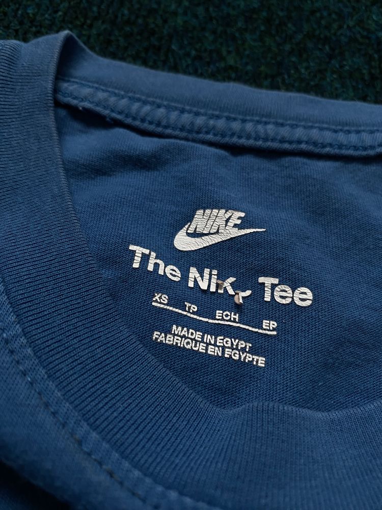 Футболка Nike Air з логотипом/Нові колекції/Оригінал/Блакитна