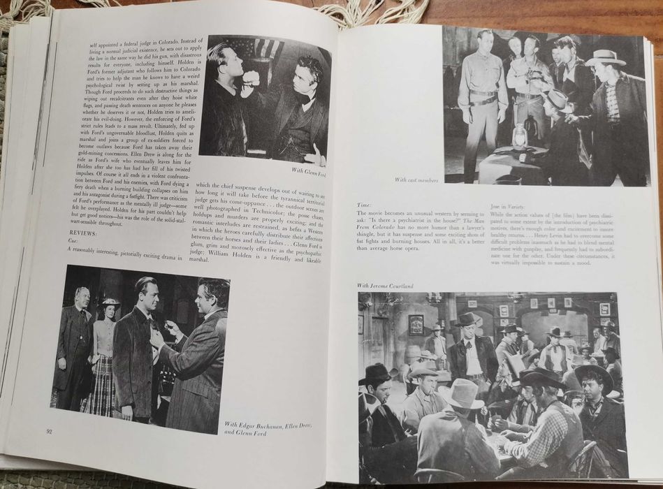 Livro The Films of William Holden