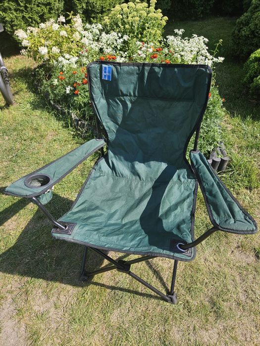 Krzesło składane wędkarskie turystyczne