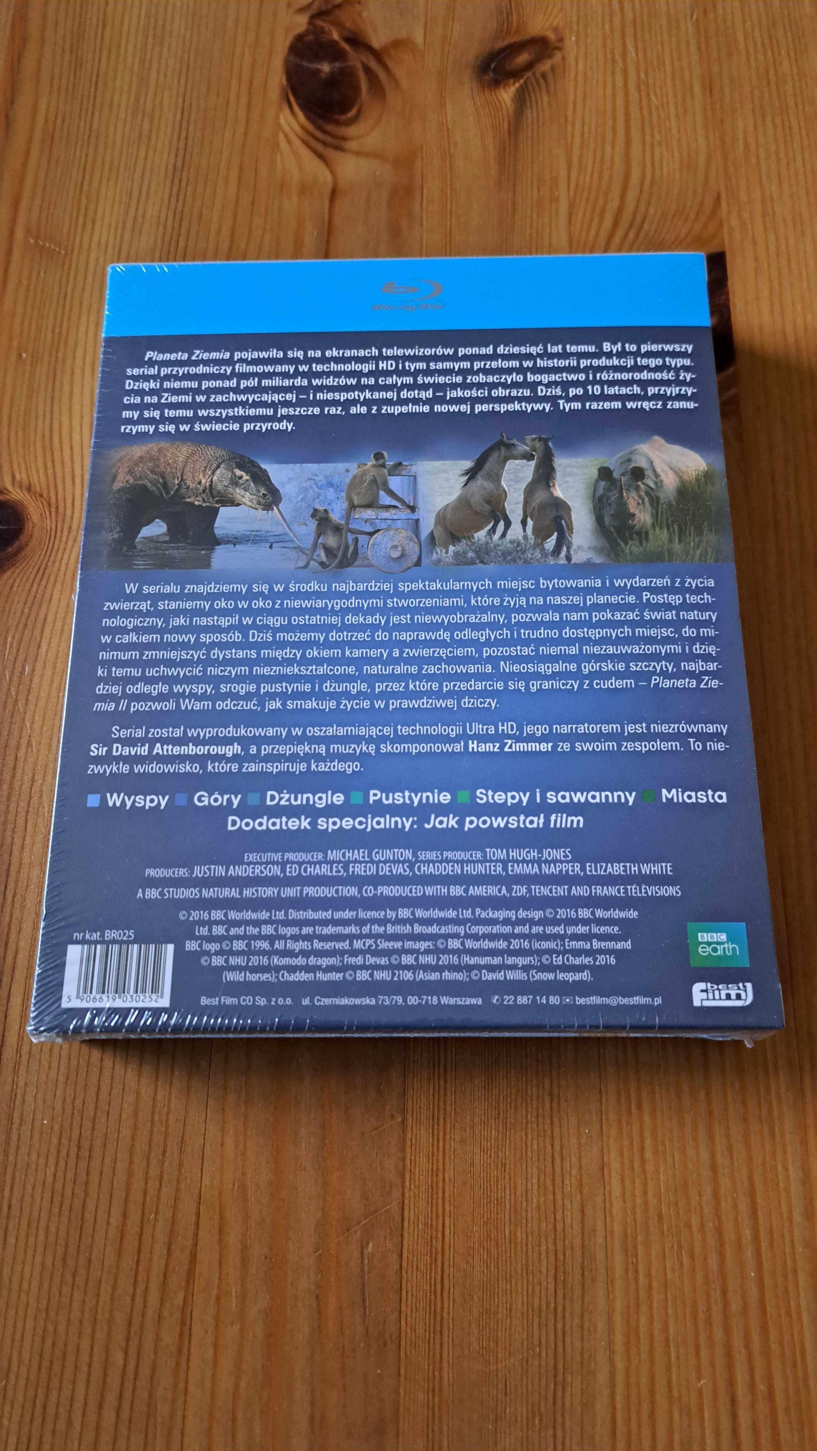 Planeta ziemia II zestaw blu-ray