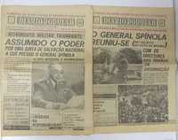 50 Anos 25 de Abril Jornais Diário Popular