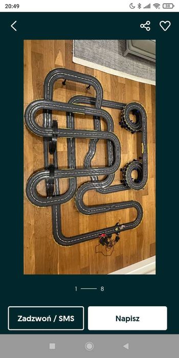 Sprzedam tor wyścigowy elektryczny