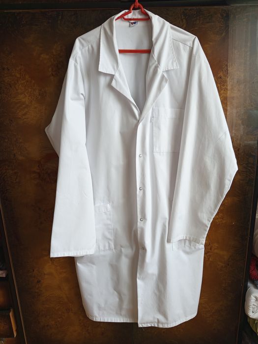 Fartuch biały męski