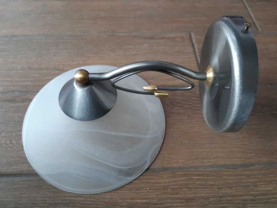 Stylowy kinkiet metalowy Skanda Arko