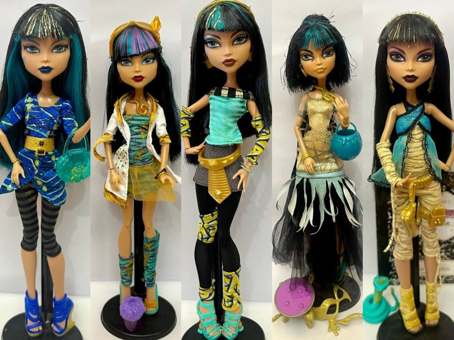 Монстер хай Monster high колекція Клод Гіл Дьюс Нейтон Лагуна Клео Гу
