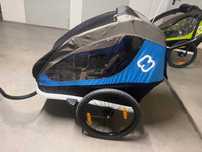 Przyczepka Rowerowa Hamax Traveller Twin Niebieska
