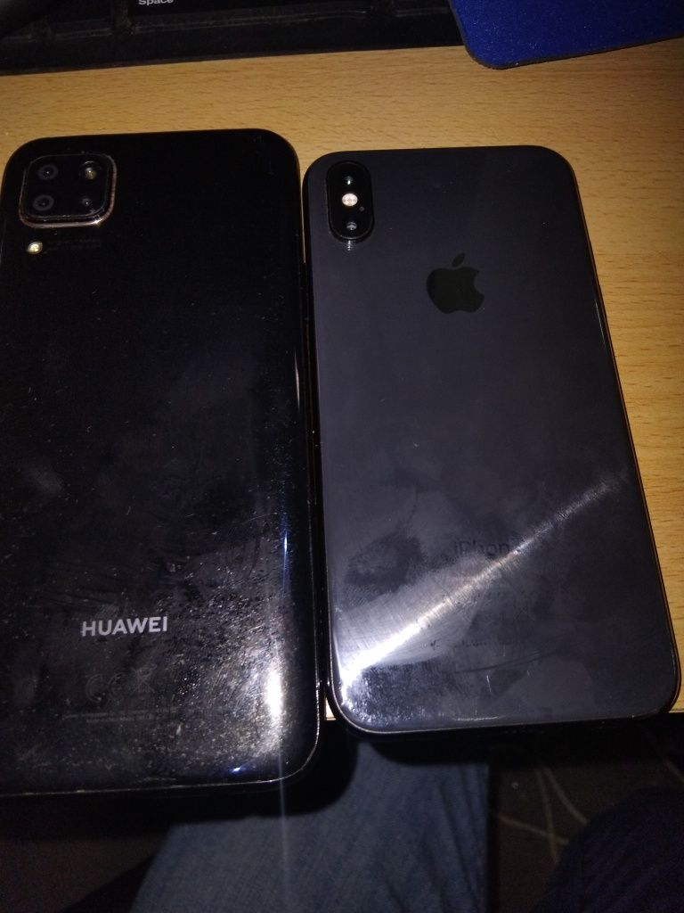 Vendo iphone xs e Huawei p40 lite 100€ cada um ou troca por iphone 12