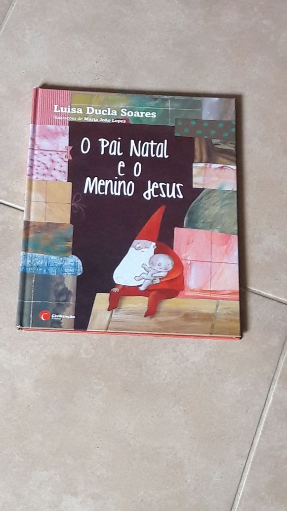 Livro O Pai Natal e o Menino Jesus