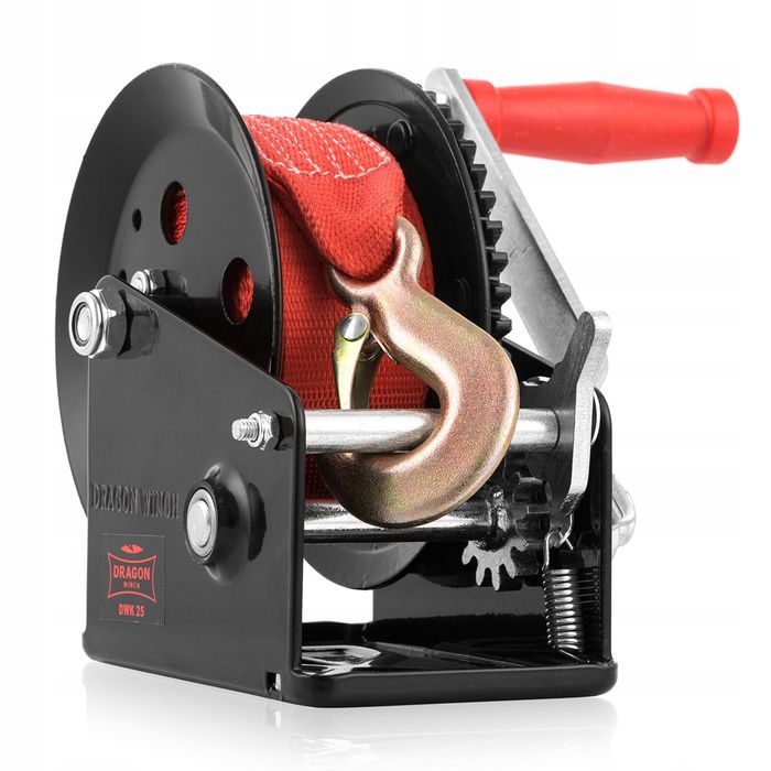 WYCIĄGARKA RĘCZNA KORBOWA PASOWA 1133kg wciągarka lebiodka przenośna