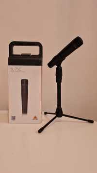 Mikrofon dynamiczny Behringer SL 75C - klon Shure SM57 + stojak
