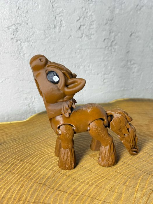 Konik 3D–unikalna ruchoma figurka, druk 3D, prezent, ręczne malowanie