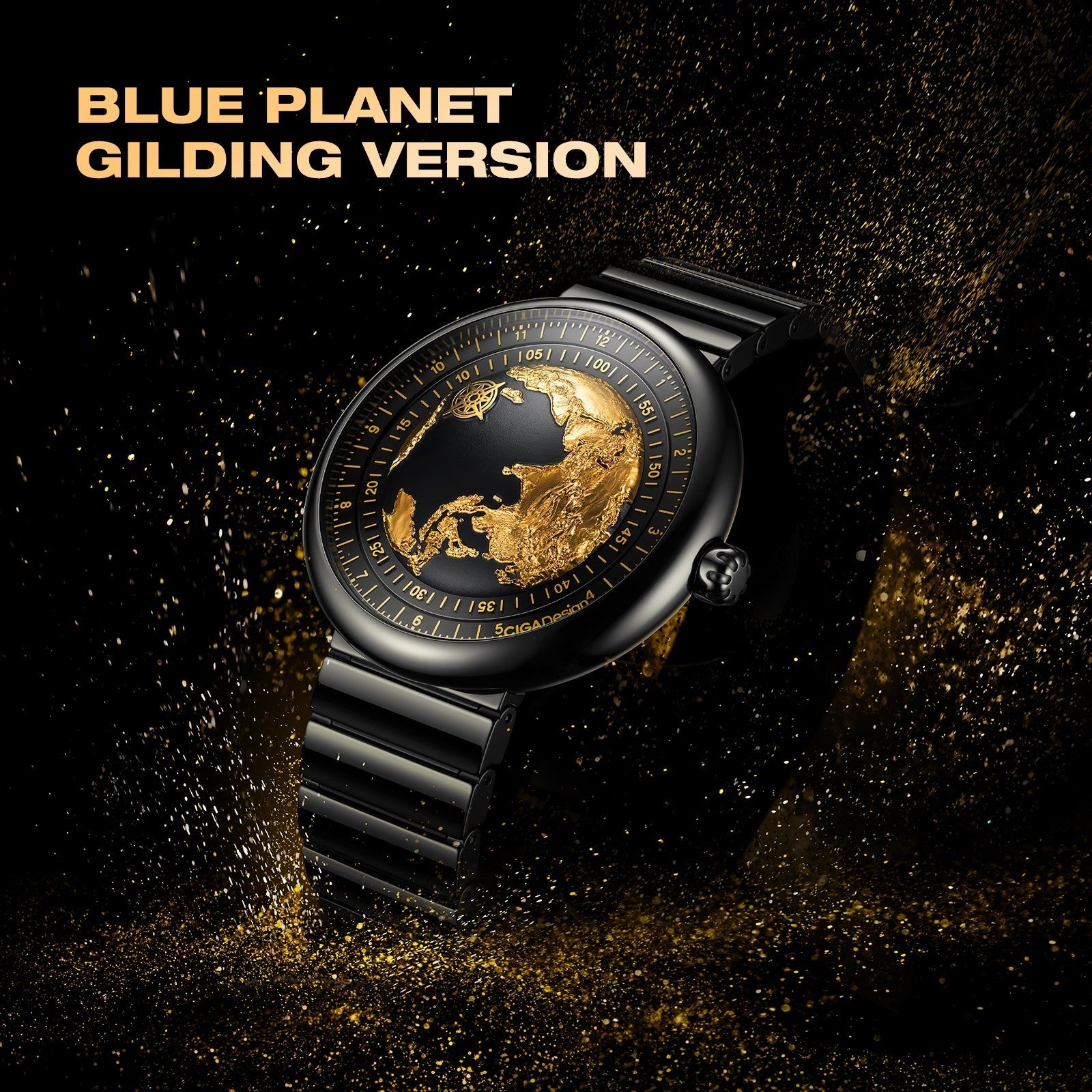 Ciga Design Blue Planet , чоловічий годинник преміум класу