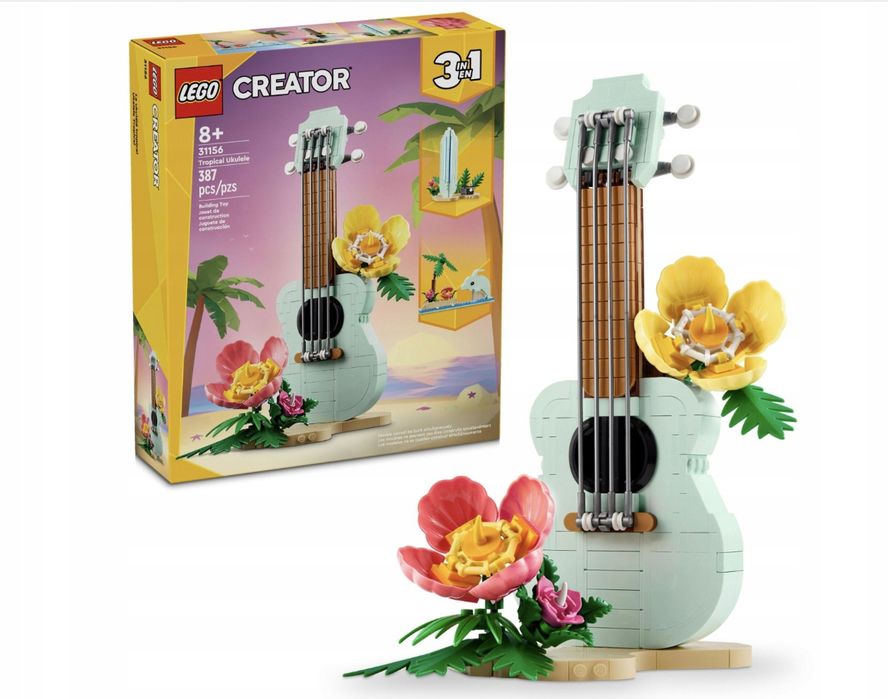 LEGO Creator 3 w 1 31156 Tropikalne ukulele
