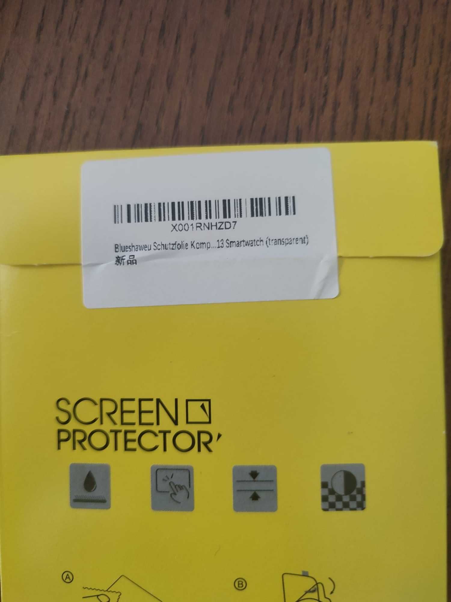 Screen Protector smartwatch 13  / Protector de ecrã smartwatch 13