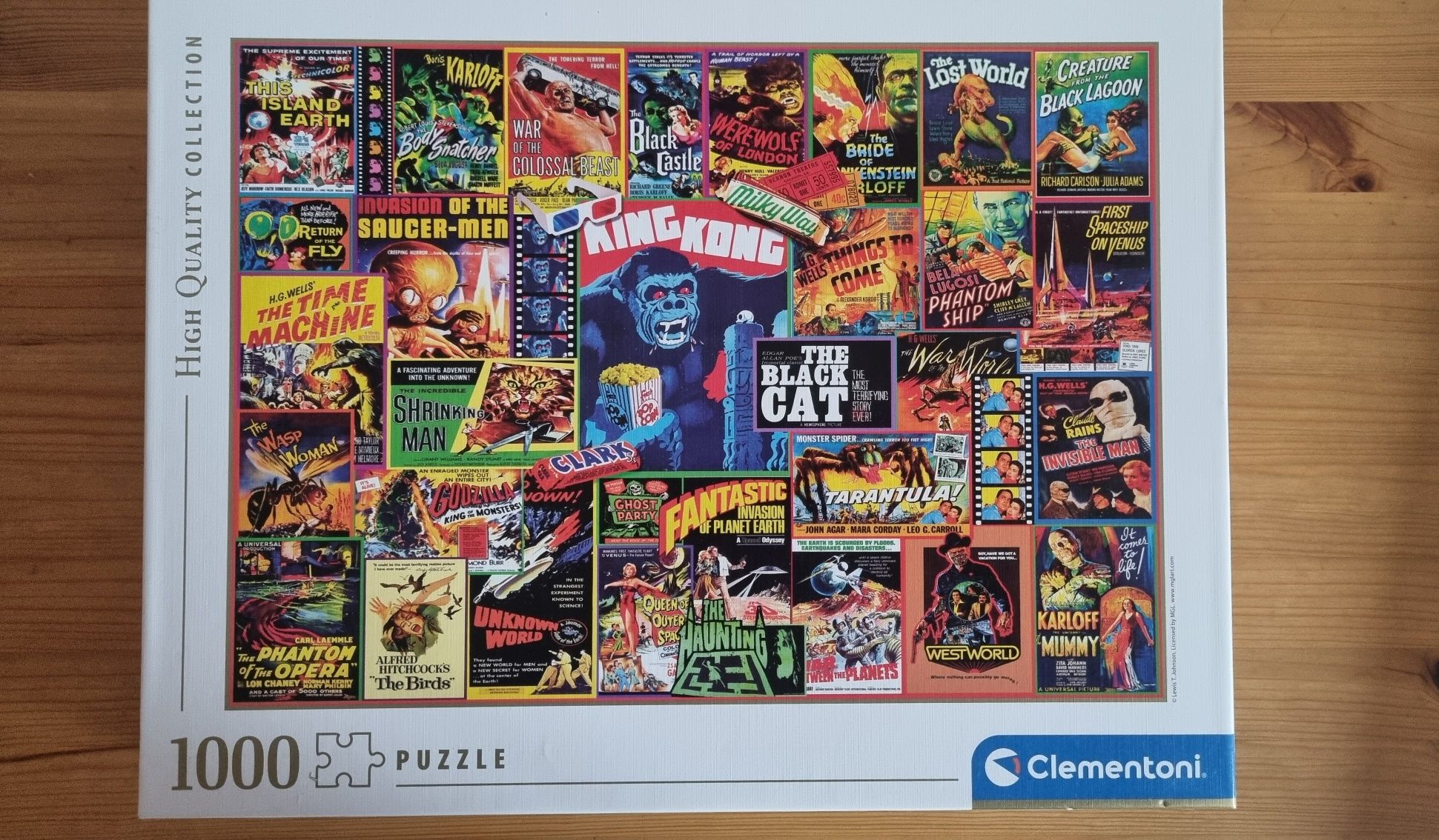 Puzzle Clementoni, 1000, Thriller Classic