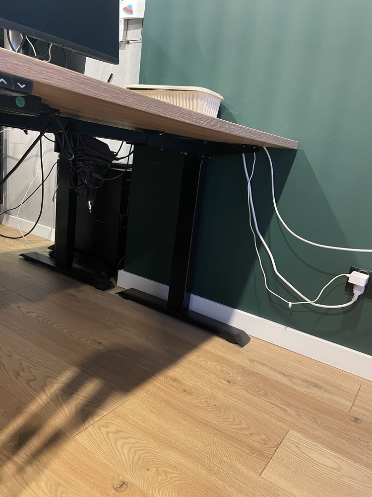 Biurko elektrycznie podnoszone Elzap e-move 100 120x70 dąb dziki