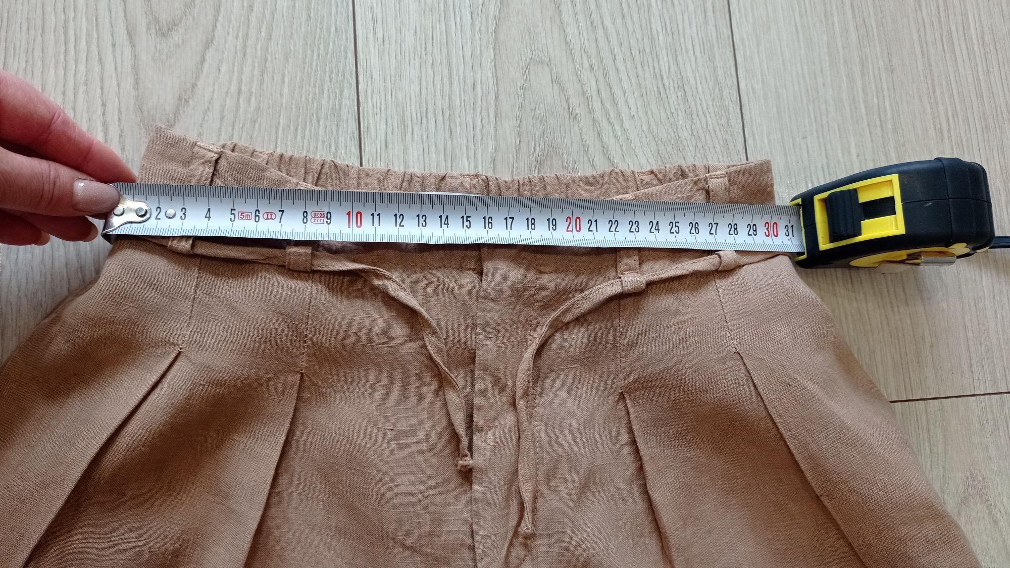 Льняные летние брюки Zara для девочки, 11-14 лет, рост 158-164 см