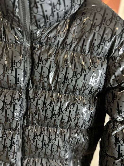 Чоловічі куртки пуховики чорні CHRISTIAN DIOR мужская брендовая куртка