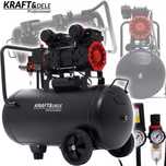KRAFT&DELE Kompresor Bezolejowy Sprężarka 50l 230V 1,5kW KD1386