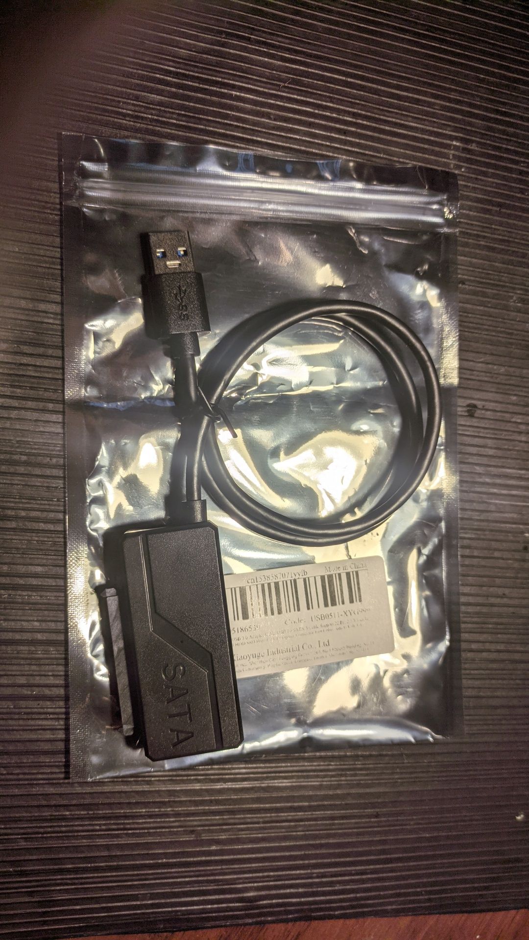 Кабель-адаптер SATA - USB3 до жорсткого диска