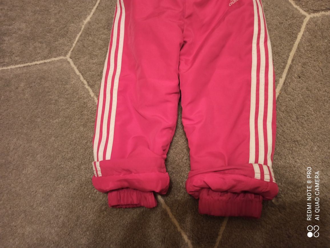 Spodnie ocieplane Adidas 1-2 lata