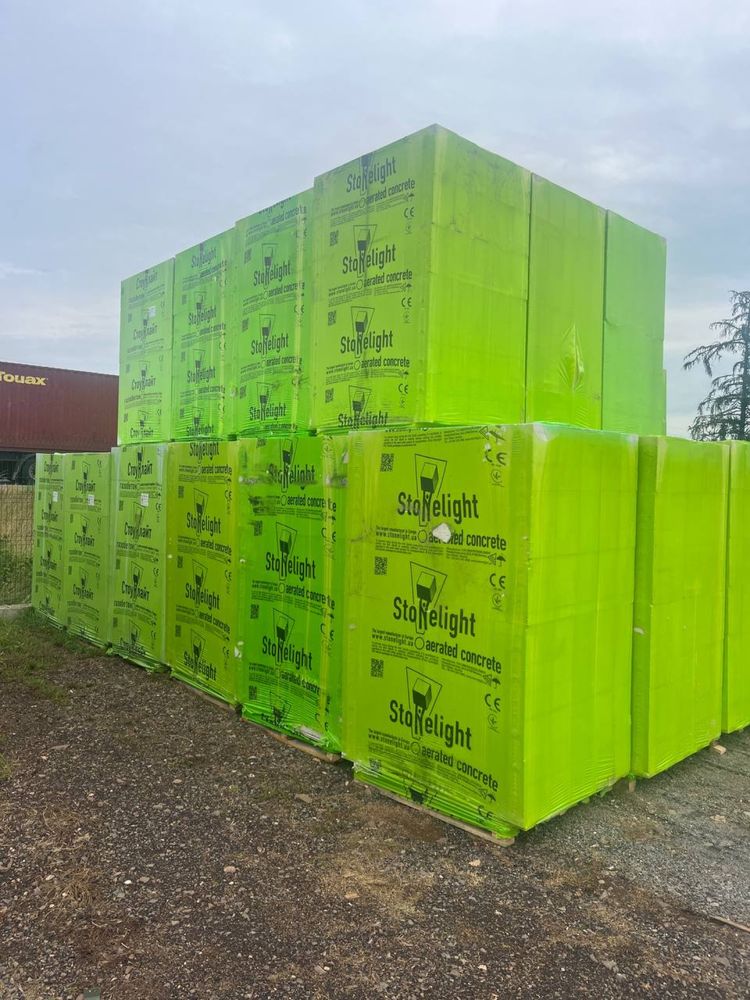 Стоунлайт.Газоблок стіновий.Газобетон опт та роздріб