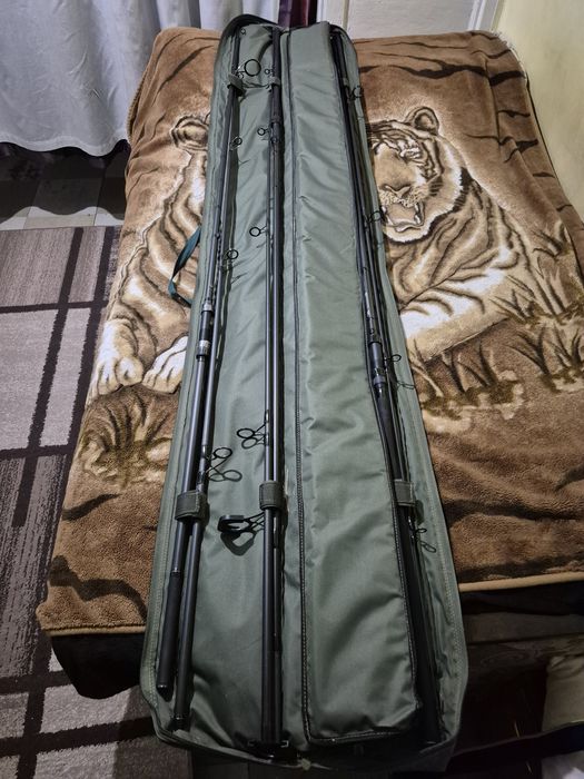 Коропова котушка, вудлище. Ручка підсака. Daiwa, carp pro.