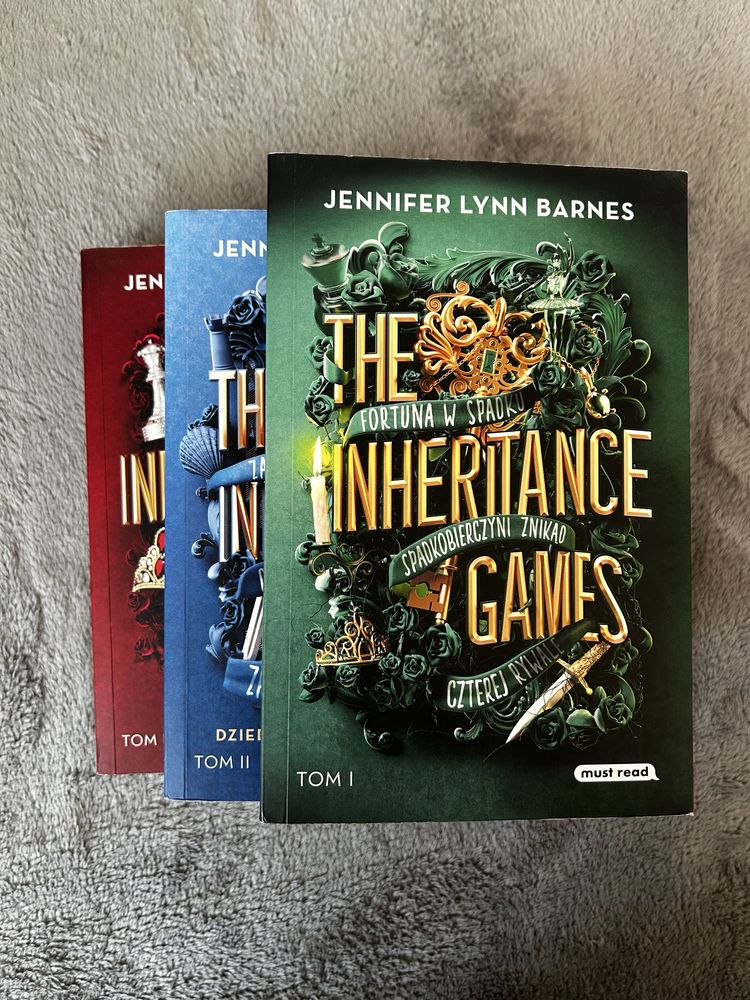 trylogia The inheritance games Jennifer Lynn Barnes