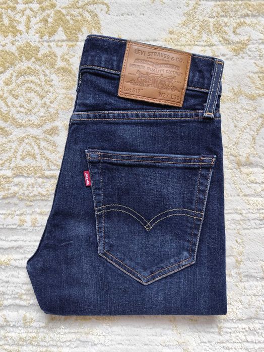 Джинси жіночі Levis 512 W27/L30